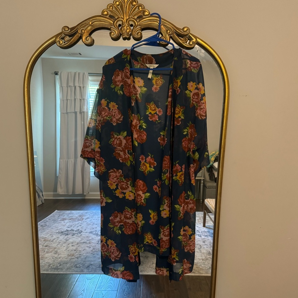 Matilda Jane floral kimono- size xl/xxl